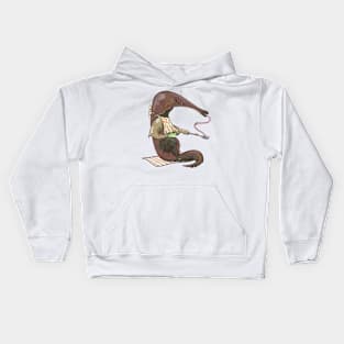 Cartoon anteater Kids Hoodie